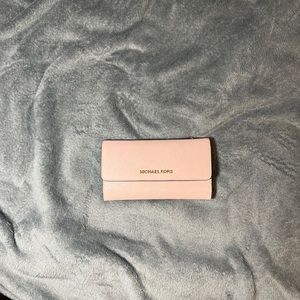 Pink Michael kors wallet